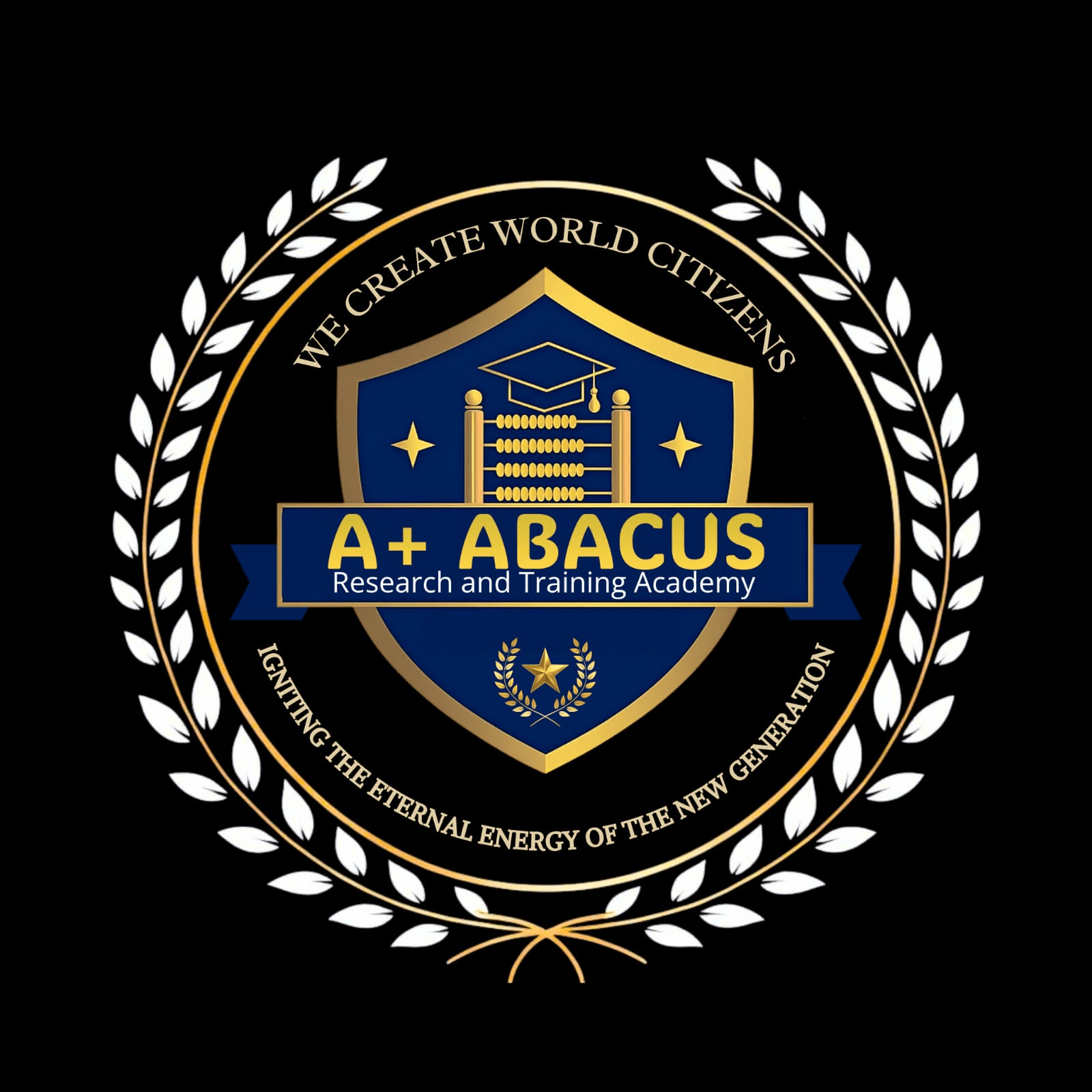 A + Abacus Research and Training Academy Logo